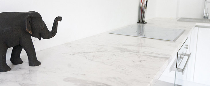 Blat Marmura Volakas Polisata 250 x 65 x 3cm