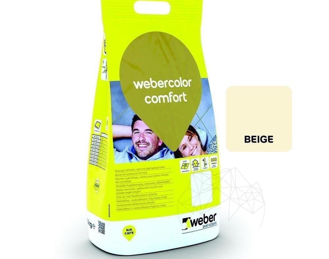Шовная шпатлевка - Weber Color Comfort