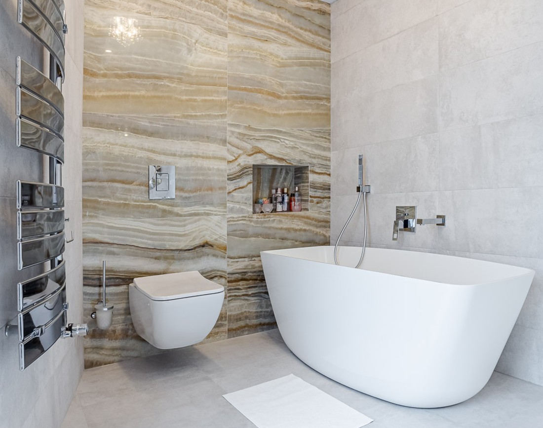 Amenajare baie in stil modern