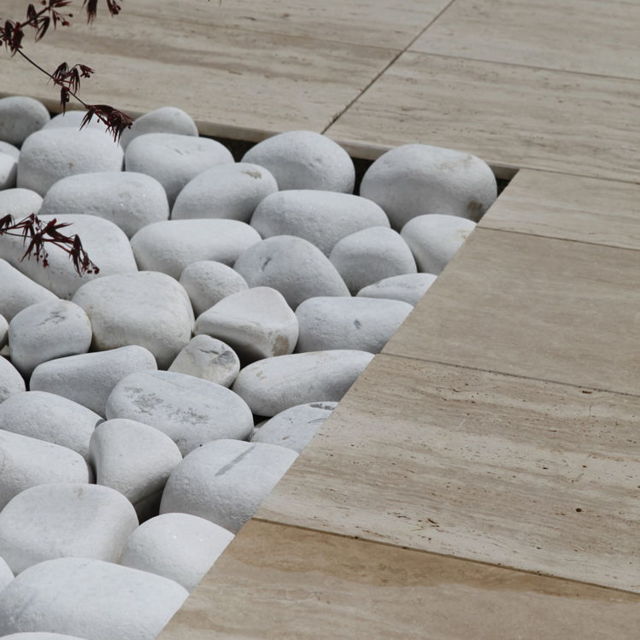 amenajare balcon terasa cu marmura