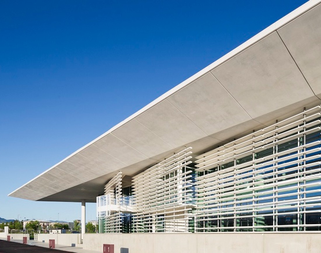 Acoperis realizat din beton armat