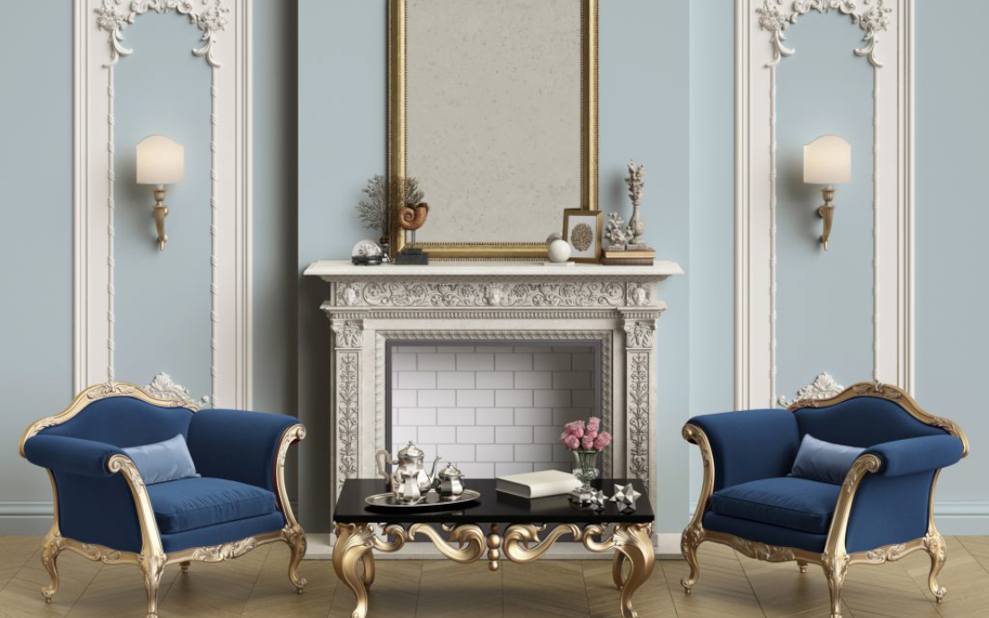 Decorare living clasic