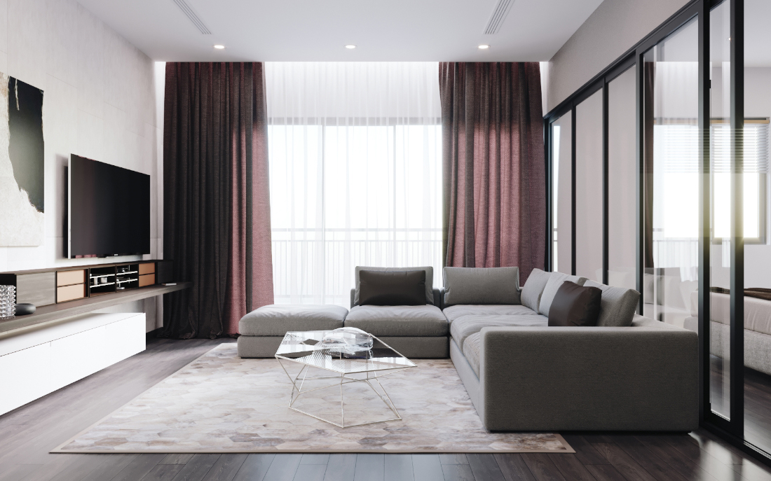 Amenajare living modern