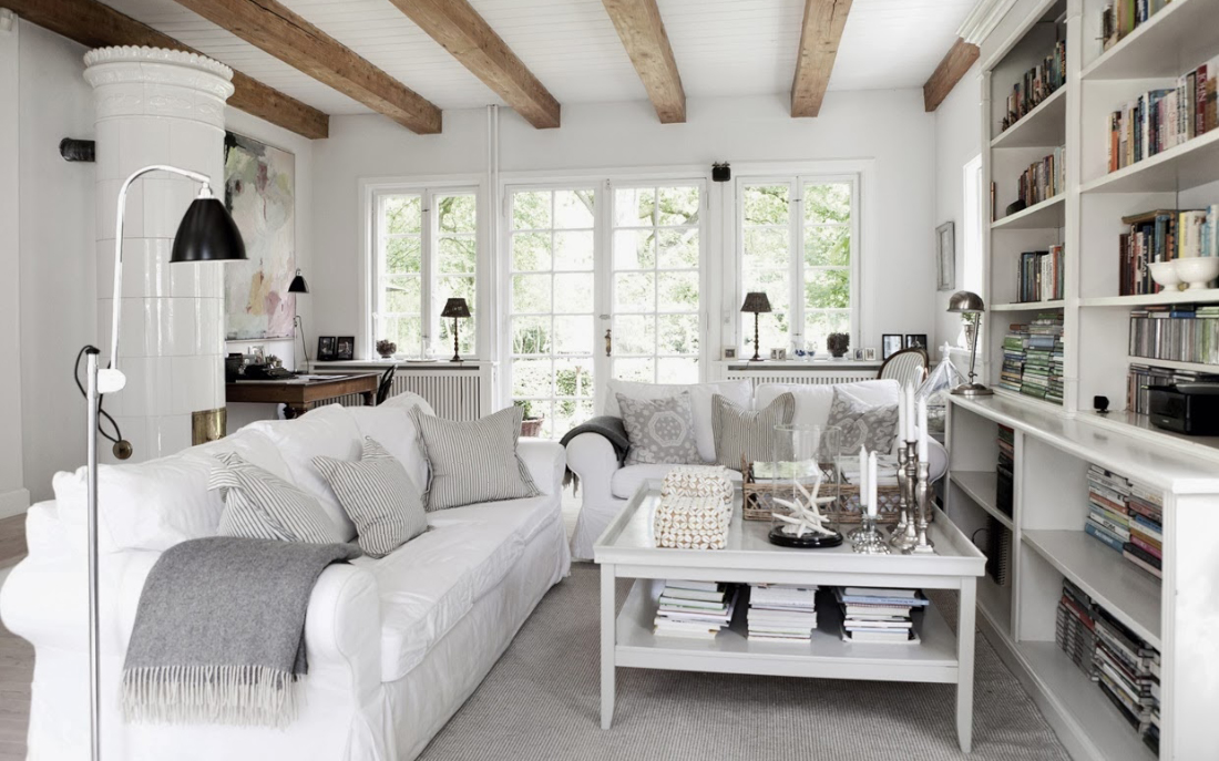 Decorare living rustic