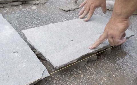 Cum se monteaza Kavala Hand Cut Roman pattern natur