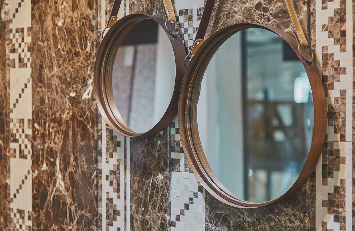 Mozaic baie piatra naturala