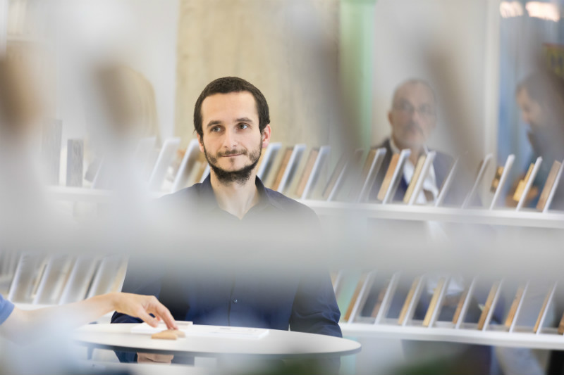 Florin Cobuz, co-fondator si director de dezvoltare MATER - Biblioteca de Materiale.