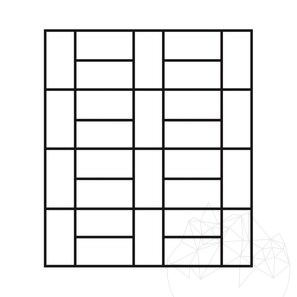 Travertin Noce Cross Cut Periat si Daltuit, 30.5 x 15.2 x 3 cm