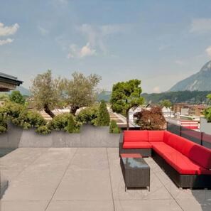 Jardiniera Fioriera - Piatra Sinterizata, 40X120X2XH40