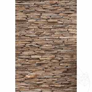 Ardezie Rusty Brown 3D Strips | Piatra Decorativa pt. Placari Verticale, Exterior-Interior (10-12 mp/palet)