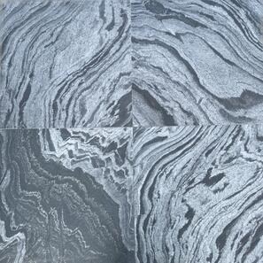Ardezie Naturala Silver, Polisata (Lustruita), 60 x 60 x 1.2 cm | Ideala pt. Exterior/Interior, Vertical/Orizontal