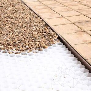 BERA - Bordura flexibila B-EDGE SMART, maro, L: 12 m x H: 10 cm