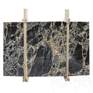 Lastra Marmura Black Leopard Polisata, 2 cm