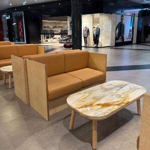 Полированная мраморная плита Calacatta Borghini, 2 см