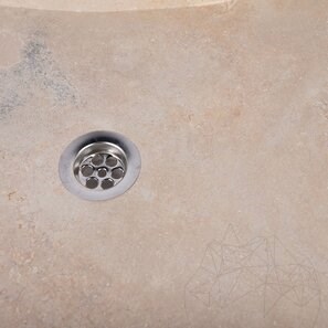 Chiuveta Arco Travertin Classic SSTS, 80 x 50 x 10 cm