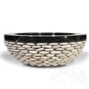 Chiuveta Matia Marmura Black Pebbles