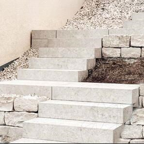 Treapta masiva Gradone - Piatra Sinterizata, 35X80X3XH15