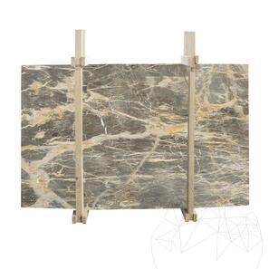 Lastra Marmura Grigio Dorato Polisata, 2 cm