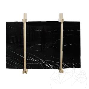Lastra Marmura Alexander Black Polisata, 2 cm
