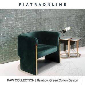 Гранитная плита Rainbow Green Cotton Design 2CM