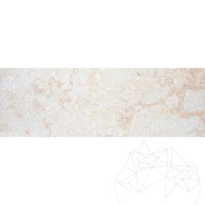 Известняк Sunny Dream, шлифованный, 30 X 10 X 1 см