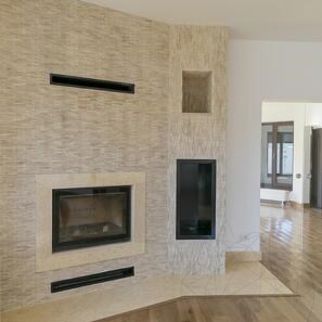 Мозаика из травертина Classic Bamboo, 2 x 10 см