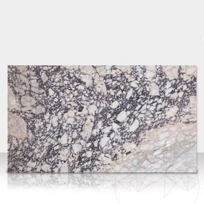 Marmura Arabescato Violet Polisata, 60 x 30 x 2 cm (Translucida)