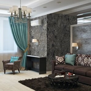 Marmura Ceppo Grey Polisata, 61 x 61 x 1.2 cm