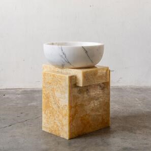 Раковина Matia, сиреневый мрамор RS-5, 42 x 15 см