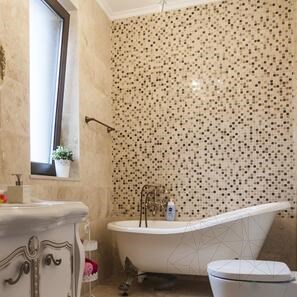 Мраморная мозаика микс Мрамор полированный, 2,3 x 2,3 см