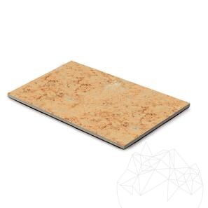 Piatra Sinterizata Hardscape Monviso Limestone Yellow, 90 X 60 X 2 cm, R11 - Antiderapanta pt exterior