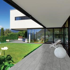 Piatra Sinterizata L'ALTRA PIETRA Portland Plata, 40 X 180 X 2 cm, R11 - Antiderapanta pt exterior