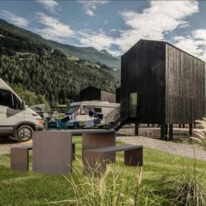 Banca de gradina Panchina U - Piatra Sinterizata, 60X90X4XH45 Premium