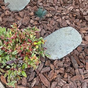 Японская ступенька из натурального и резного сланца Kavala - стандартная