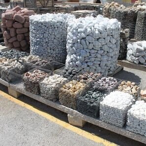 Pebbles Marmura Alba Thassos, 1-3 cm Sac 20 kg