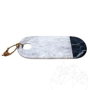 Platou Servire Marmura Bicolor, 35 x 15 x 2 cm
