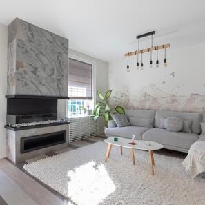 Ardezie Flexibila SKIN Ultra-Flex 2mm - Autumn White, 240 x 90 cm| Piatra pt Pereti, Mobilier, Fatade si Spatii Umede
