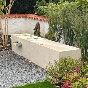 Banca de gradina Seduta - Piatra Sinterizata, 60X60X2XH60