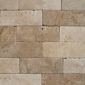 Травертин Classic Cross Cut Antique, 7,5 x 20,3 x 1 см