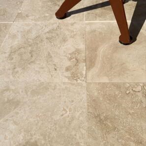 Travertin Classic PREMIUM Cross Cut Polisat, 30.5 x 30.5 x 1.2 cm 