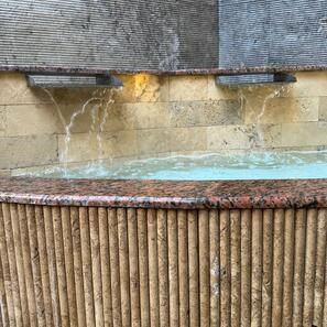 Bagheta M2 Travertin Latte, 2 x 2 x 30.5 cm