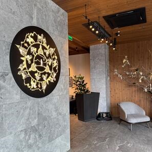 Мрамор Tundra Light Matt, 61 x 40,6 x 3 см — Специальный проект