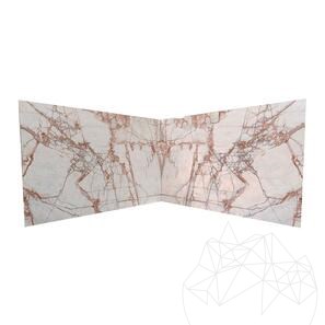 Lastra Marmura Victoria Pink Polisata, 2 cm