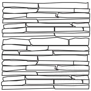Ardezie Rhodos 3D Strips | Piatra Decorativa pt. Placari Verticale, Exterior-Interior (10-12 mp/palet)