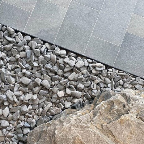 Pebbles Ardezie Kavala Fish Grey, 1-3 cm (Sac 20 kg)