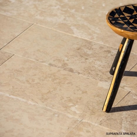 Limestone Vratza Beige Polisata, 60 x 30 x 1.2 cm