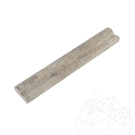 Bagheta M4 Travertin Silver, 2 x 5 x 30.5 cm