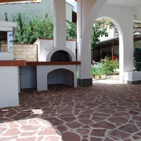 Sandstone Poligonal Rosu Vidin (1 mp = 20-25 buc)