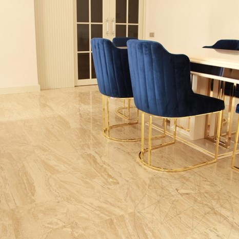 Travertin Striato Beige Mat, 61 x 30.5 x 1.2 cm