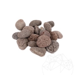 Pebbles Lava Red Sac, 20 kg
